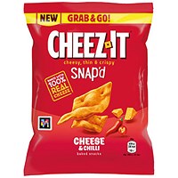 Cheez-It SnapD Cheese and Chilli Baked Snacks, 40g, Pack of 20