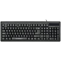 Q-Connect Ergonomic Keyboard, Wired, Black Q-Connect Ergonomic Keyboard, Wired, Black