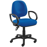 Arista Concept Medium Back Operator Chair, Blue