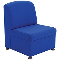 Arista Modular Reception Chair, Blue