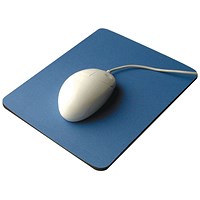 Q-Connect Non-Slip Mouse Mat, Blue Q-Connect Non-Slip Mouse Mat, Blue