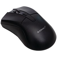 Q-Connect Mouse, Wireless, Black