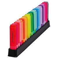 Q-Connect Highlighter Pens Deskset, Assorted, Pack of 23