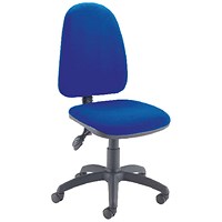 Jemini Sheaf High Back Tilt Operator Chair, Blue