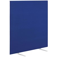 Jemini Floor Standing Screen, 1600x1200mm, Blue