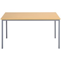 Serrion Rectangular Table, 1500mm, Oak