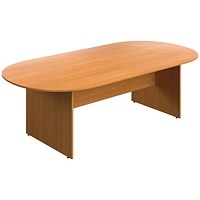 Serrion Boardroom Table, 2400mm, Beech