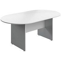 Serrion Boardroom Table, 1800mm, White