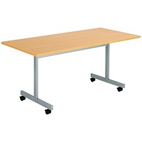 Jemini Rectangular Tilt Table, 1600x700mm, Beech