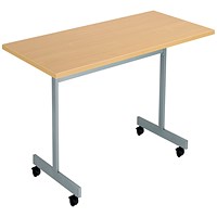 Jemini Rectangular Tilt Table, 1600x800mm, Oak