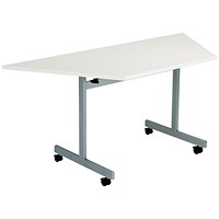 Jemini Trapezoidal Tilt Table, 1600mm, White