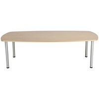 Jemini Boardroom Table, 1800mm, Maple