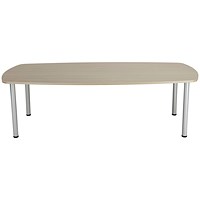 Jemini Boardroom Table, 1800mm, Grey Oak