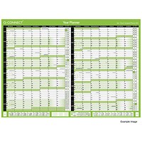 Q-Connect 16 Month Planner, Unmounted, A1, January 2025-April 2026