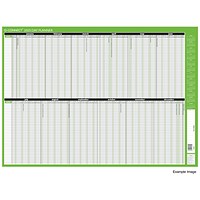 Q-Connect Day Planner, Mounted, 855x610mm, 2025