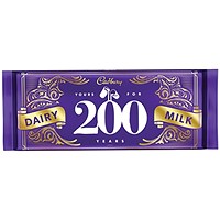 Cadbury 200 Years Dairy Milk Chocolate Bar, 360g