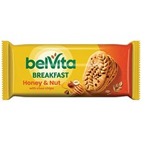 Belvita Honey and Nut Biscuits, 50g, Pack of 20