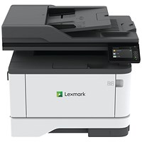 Lexmark MX331adn A4 Wired 4-in-1 Mono Laser Printer, White