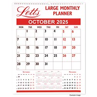 Letts Large 2025 Monthly Planner, 422x340mm