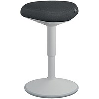 Leitz Ergo Active Sitting Stool, Light Grey