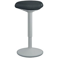 Leitz Ergo Active Standing Stool, Light Grey