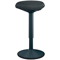 Leitz Ergo Active Standing Stool, Dark Grey