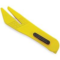 Blademaster Packing Tape Safety Cutter, Yellow