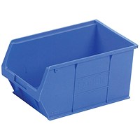 Barton Tc5 Small Parts Container, Semi-Open Front, Blue, 12.8L 205x350x182mm, Pack of 10