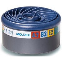 Moldex Abek2 7000, 9000 Particulate Filter Easylock System Blue M9800 (Box of 8)