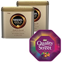 Nescafe Gold Blend Instant Coffee, 750g - Buy 2 Get Quality Street Tub 600g Free