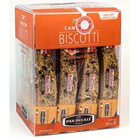 Pan Ducale Biscotti Chocolate Biscuits, 36g, Pack of 24