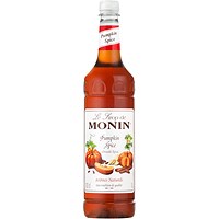 Monin Pumpkin Spice Syrup, 1 Litre, Plastic Bottle