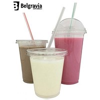 Belgravia Plastic Smoothie Cups, 568ml, Pack of 50