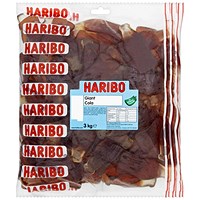 Haribo Giant Cola Bottles, 3kg Bag