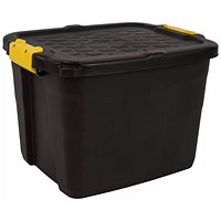 Strata Heavy Duty Trunk, 42 Litres, Black