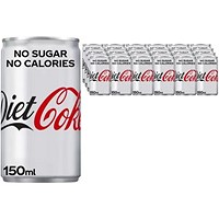 Diet Coke, 24x150ml Cans