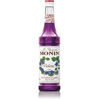 Monin Violet Syrup, 700ml, Glass Bottle