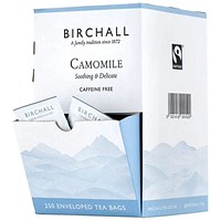 Birchall Fairtrade Camomile Tea, Pack of 250