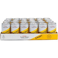 Schweppes Slimline Tonic Water, 24x150ml Cans