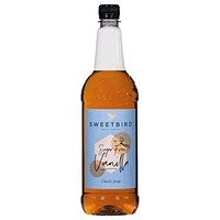 Sweetbird Sugar Free Vanilla Syrup, 1 Litre, Plastic Bottle