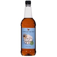 Sweetbird Sugar Free Hazelnut Syrup, 1 Litre, Plastic Bottle