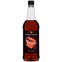 Sweetbird Cinnamon Syrup, 1 Litre, Plastic Bottle