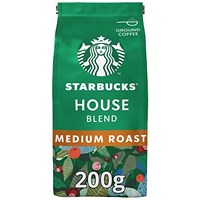 Starbucks Medium House Blend Ground Filter Coffee, 200g