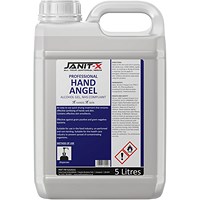 Janit-X Professional Hand Angel Sanitiser Gel, 5 Litres