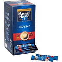 Maxwell House Mild Instant Coffee Sticks, Pack of 200