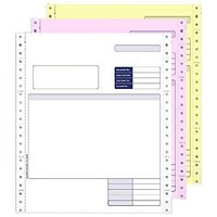 Custom Forms Sage (SAGSC03) 3-Part Compatible Invoice, Pack 750