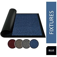 Fixtures Barrier Floor Mat, 1200x1800mm, Blue