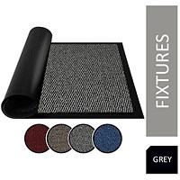 Fixtures Barrier Floor Mat, 1200x1800mm, Grey