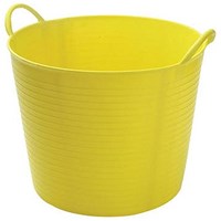 Gorilla Flexi Tub, 26 Litre, Yellow