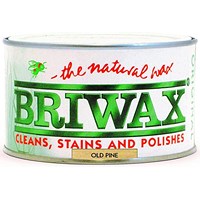 Briwax Original Wax Furniture Polish Cleaner Restorer, Old Pine, 400ml